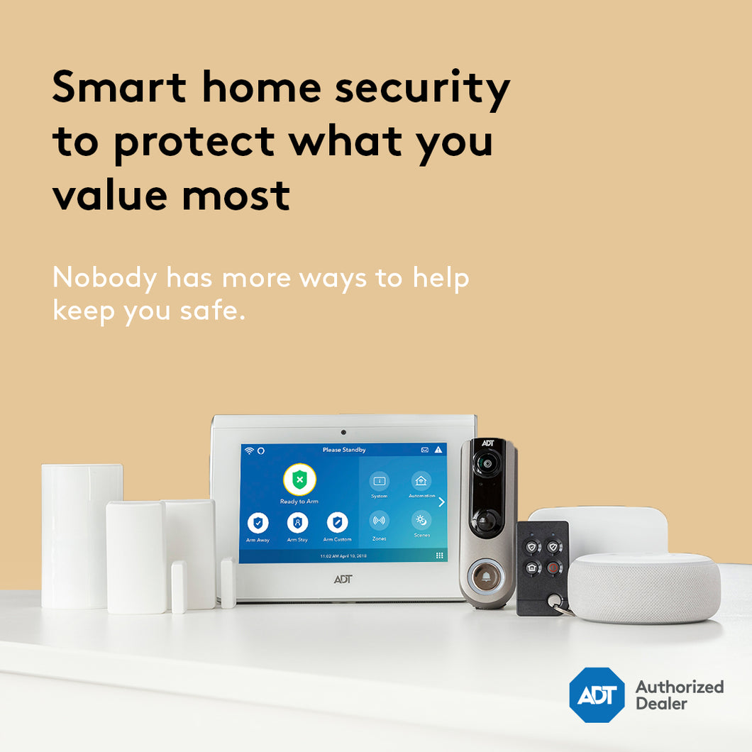 Smart home security packages